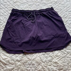 Purple Athletic Skort XXL Woven Trek